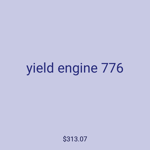 yield engine 776