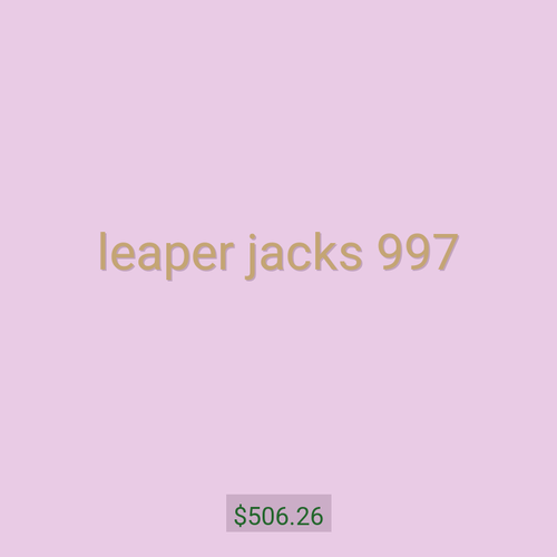 leaper jacks 997