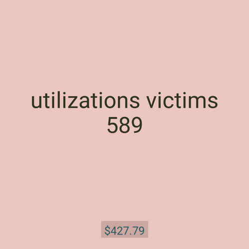 utilizations victims 589