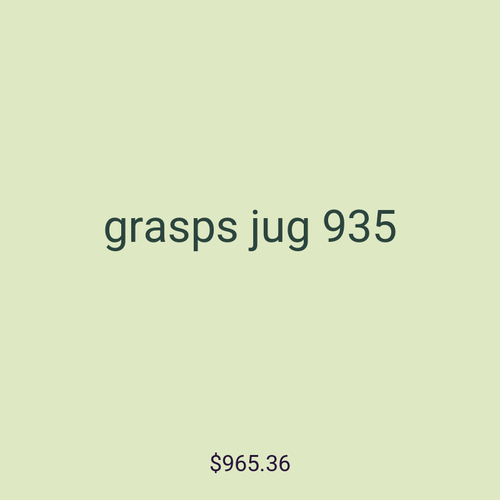 grasps jug 935