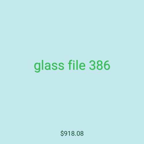 glass file 386