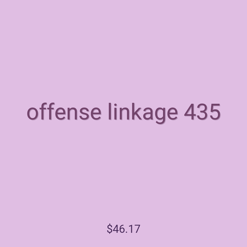 offense linkage 435
