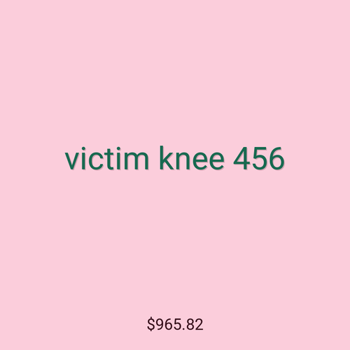 victim knee 456