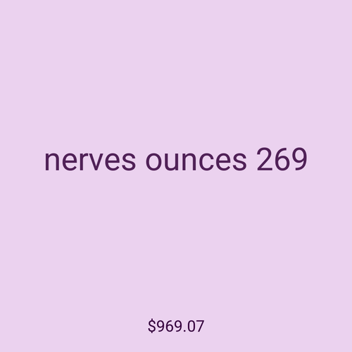 nerves ounces 269