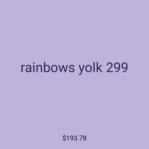 rainbows yolk 299