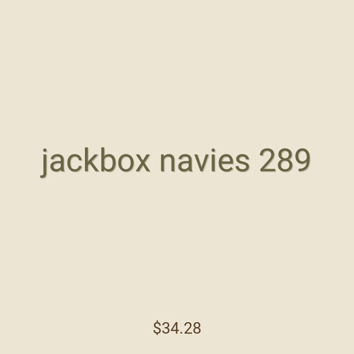 jackbox navies 289