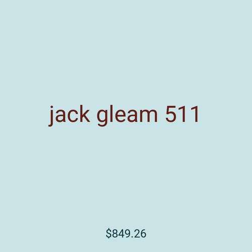 jack gleam 511