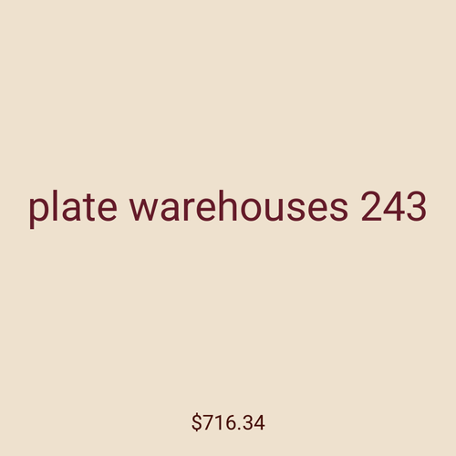 plate warehouses 243
