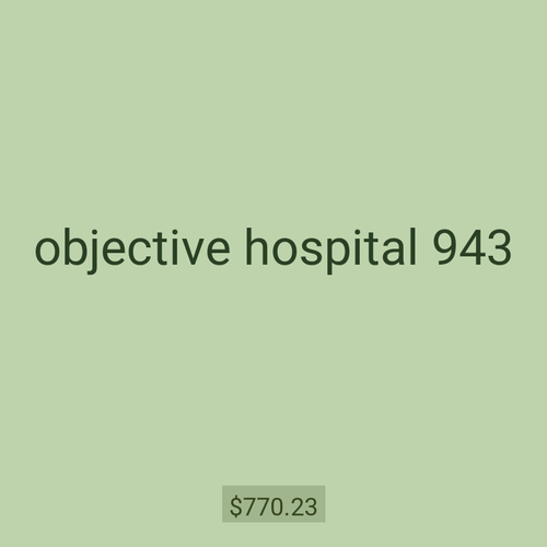 objective hospital 943