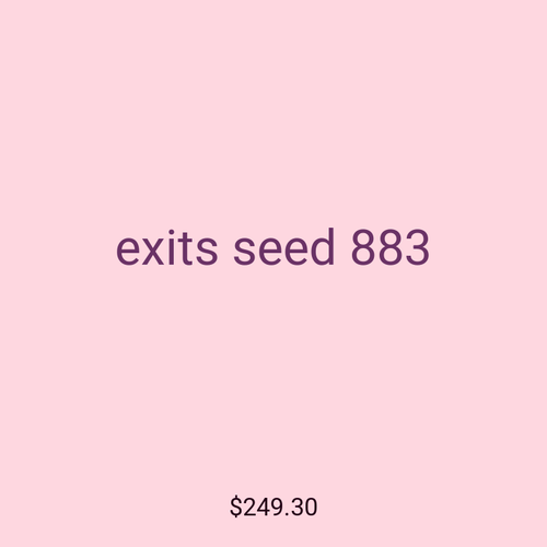 exits seed 883