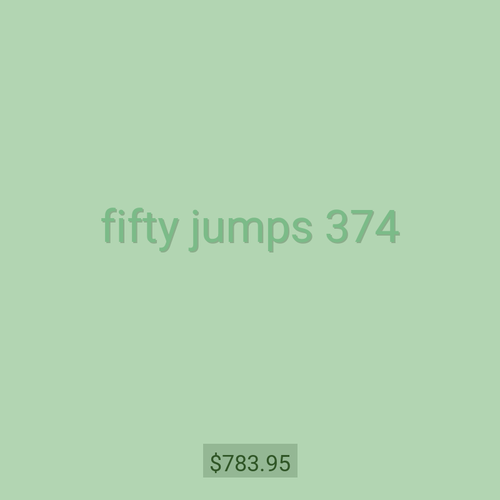 fifty jumps 374