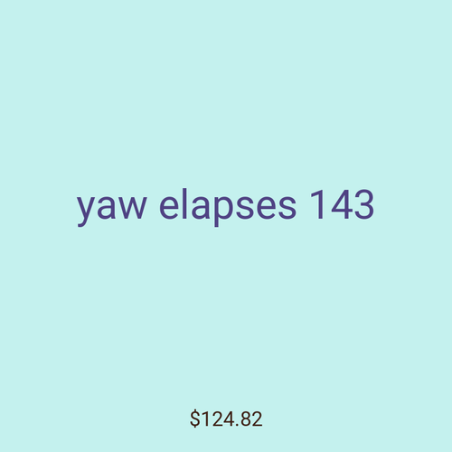 yaw elapses 143