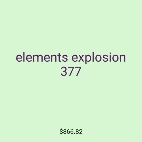 elements explosion 377