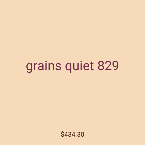 grains quiet 829