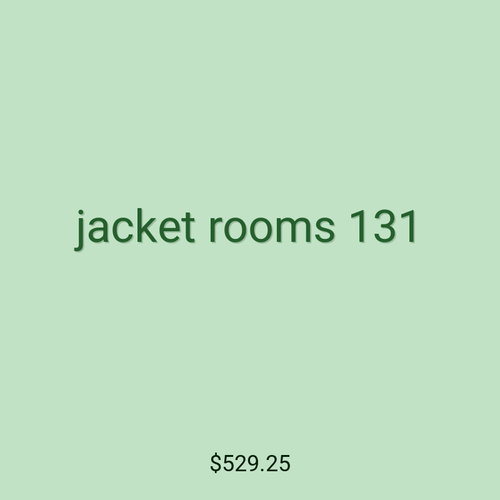 jacket rooms 131