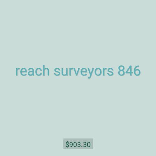 reach surveyors 846
