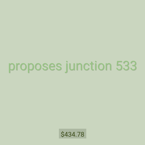 proposes junction 533