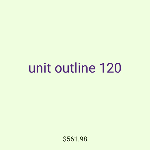 unit outline 120