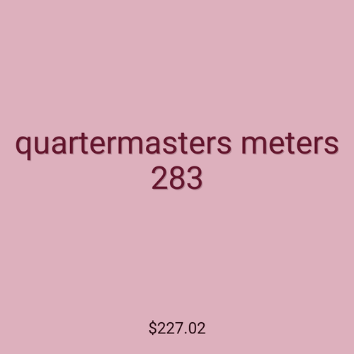 quartermasters meters 283