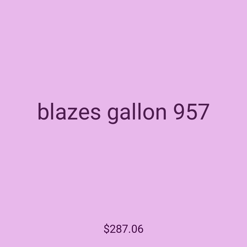 blazes gallon 957