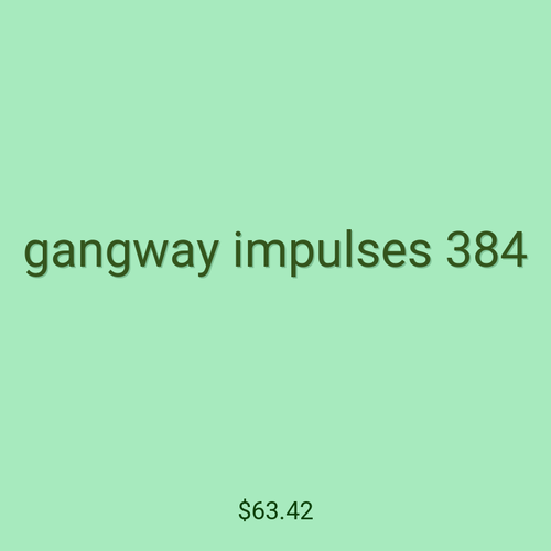gangway impulses 384