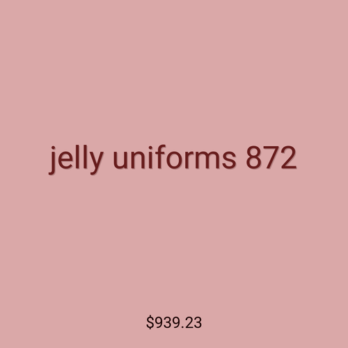 jelly uniforms 872