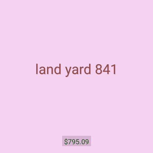 land yard 841