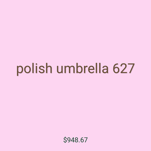 polish umbrella 627