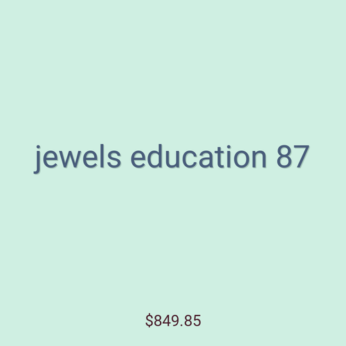jewels education 87