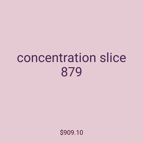 concentration slice 879