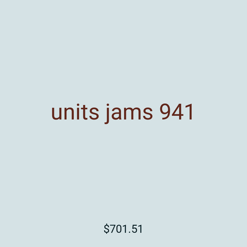 units jams 941
