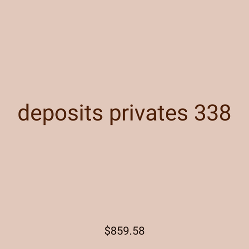 deposits privates 338