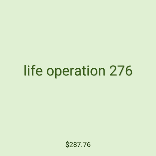 life operation 276