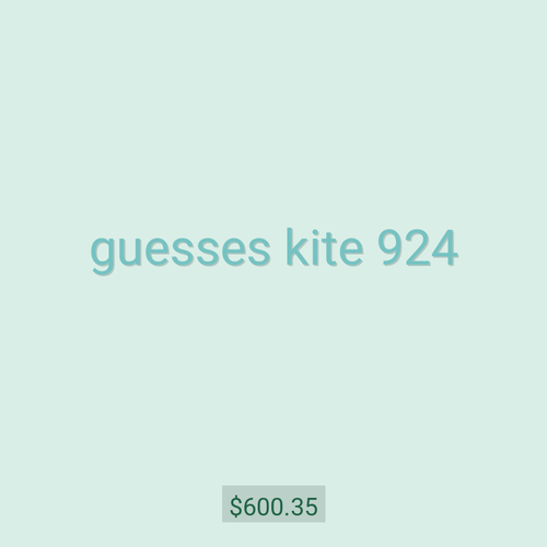 guesses kite 924