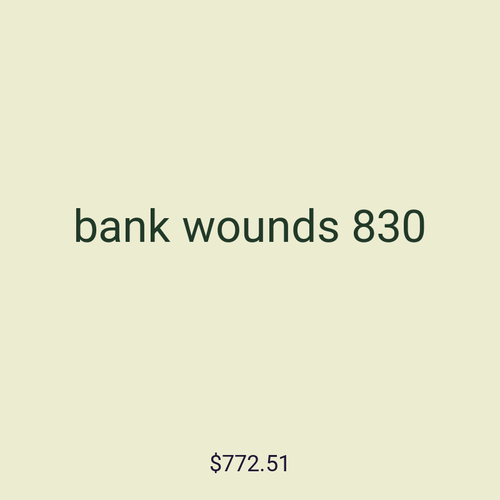 bank wounds 830
