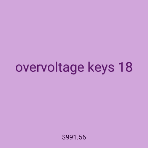 overvoltage keys 18