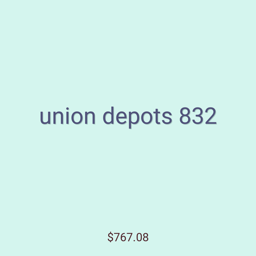 union depots 832