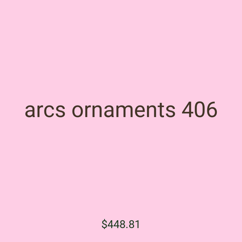 arcs ornaments 406