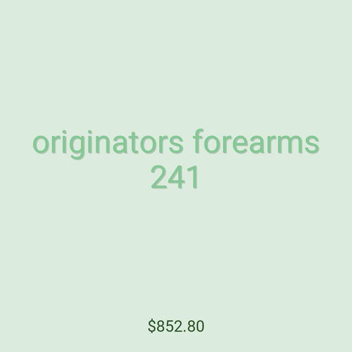 originators forearms 241