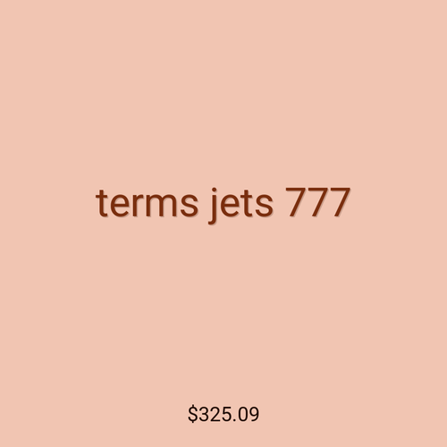 terms jets 777