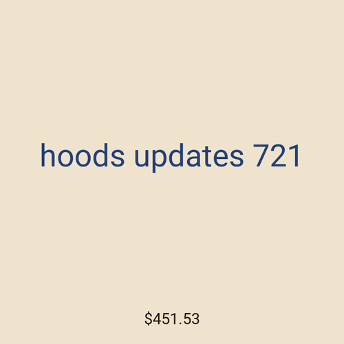 hoods updates 721