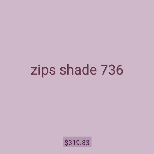 zips shade 736