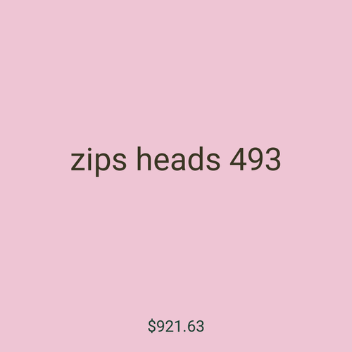 zips heads 493