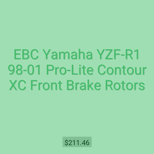 EBC Yamaha YZF-R1 98-01 Pro-Lite Contour XC Front Brake Rotors