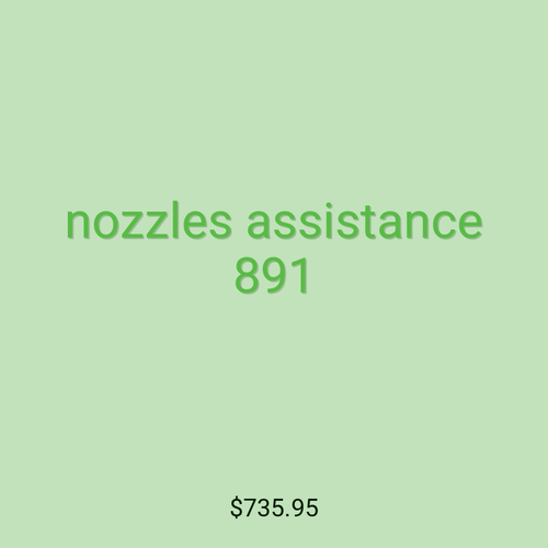 nozzles assistance 891