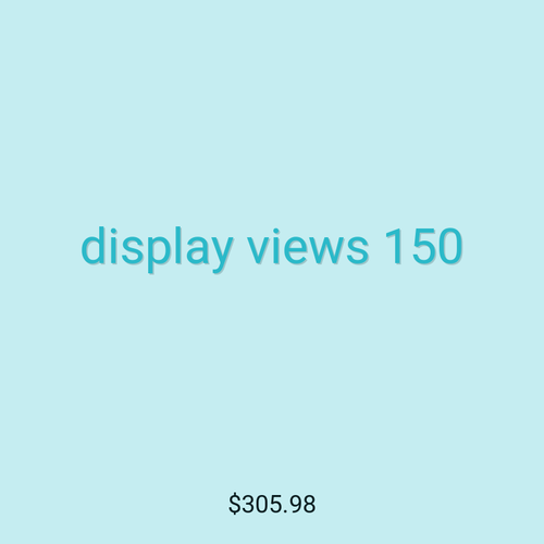 display views 150