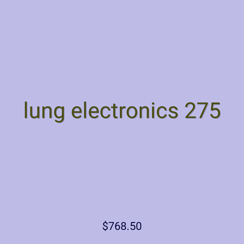 lung electronics 275