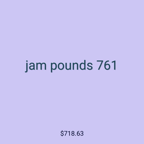 jam pounds 761
