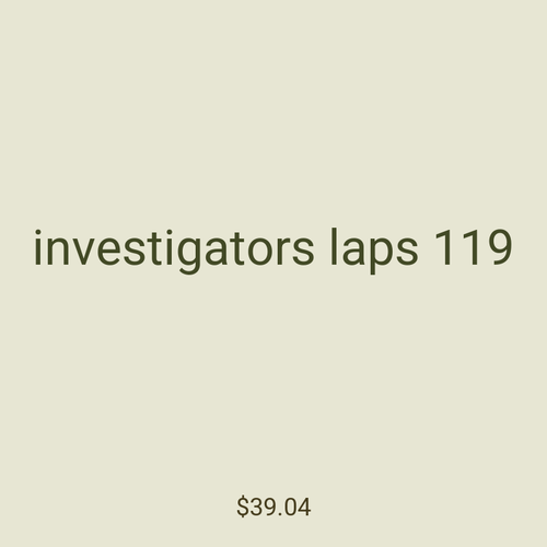 investigators laps 119