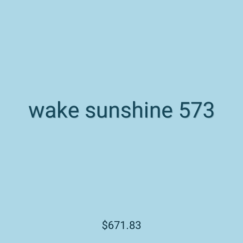 wake sunshine 573